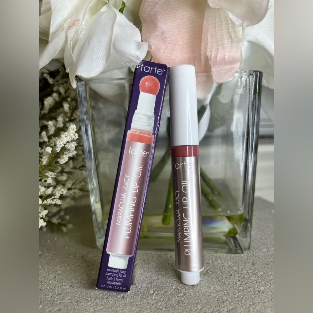 NIB - Tarte - Travel-Size Maracuja Juicy Plumping Lip Oil - Rose